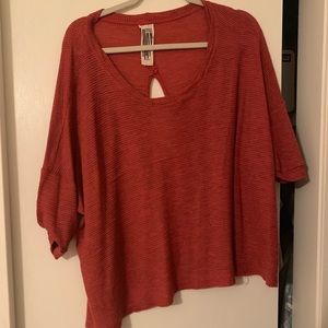 Free people open back top